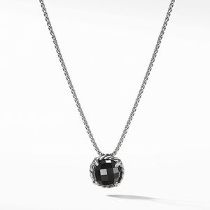 Châtelaine Pendant Necklace With Black Onyx